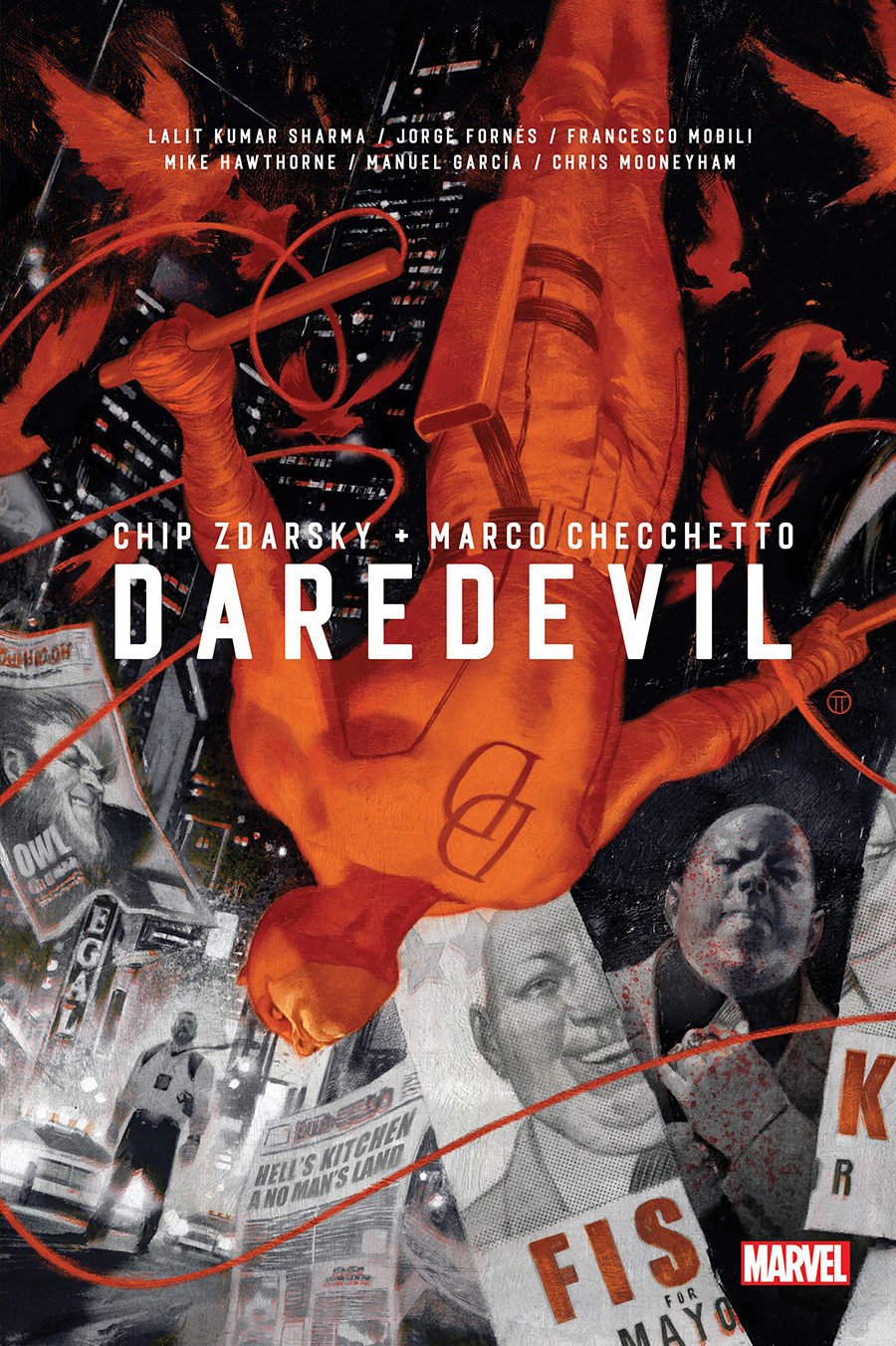 Daredevil By Chip Zdarsky Omnibus Vol 1 HC Book Market Julian Totino Tedesco Cover