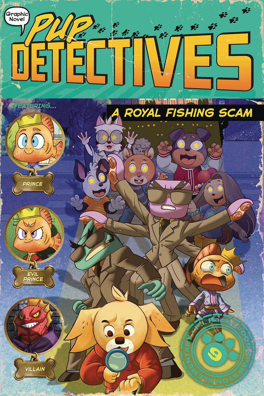 Pup Detectives Vol 9 Royal Fishing Scam TP