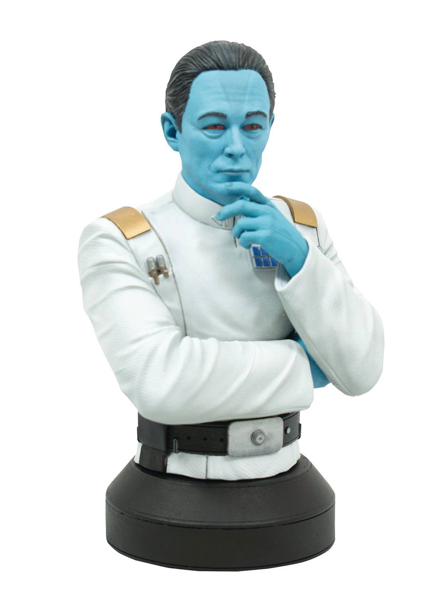 Star Wars Ahsoka Grand Admiral Thrawn 1/6 Scale Mini Bust