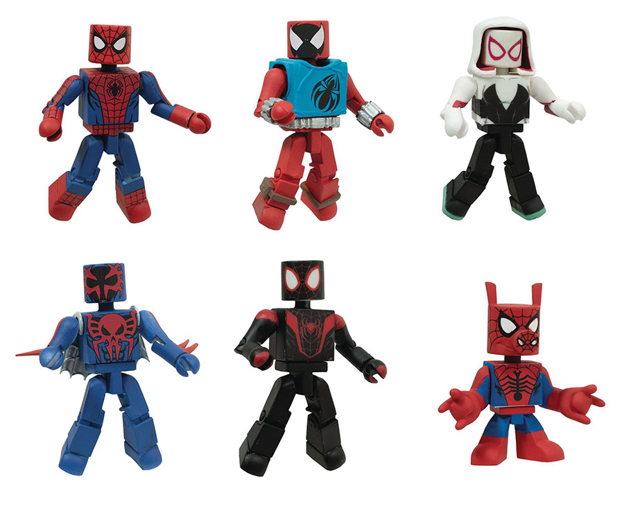 Marvel Minimates Spider-Man Spiderverse Deluxe Box Set