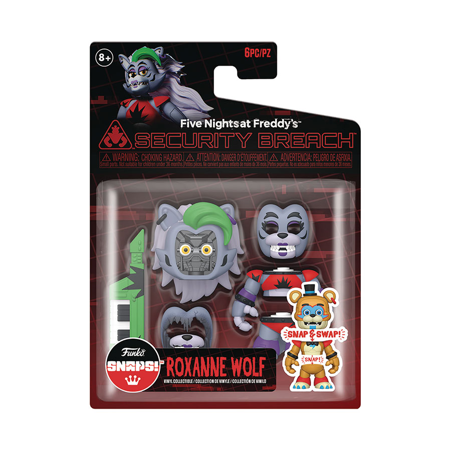 Five Nights At Freddys Security Breach Roxanne Snap Figure
