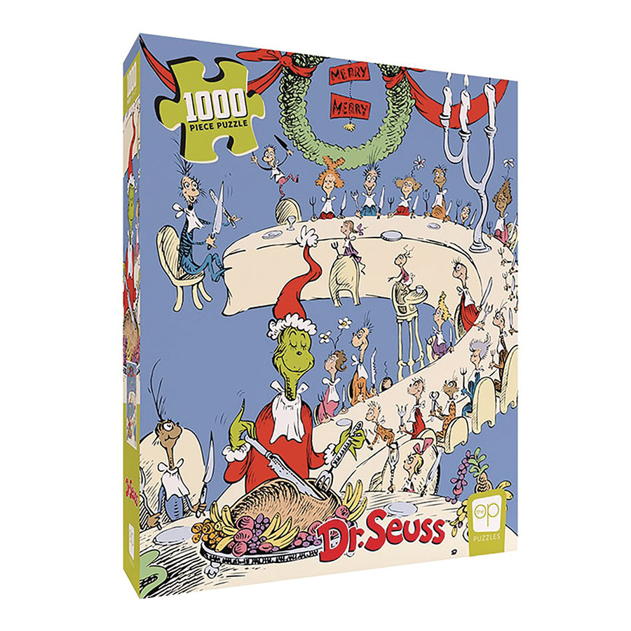 Dr Seuss Grinch Feast 1000-Piece Puzzle