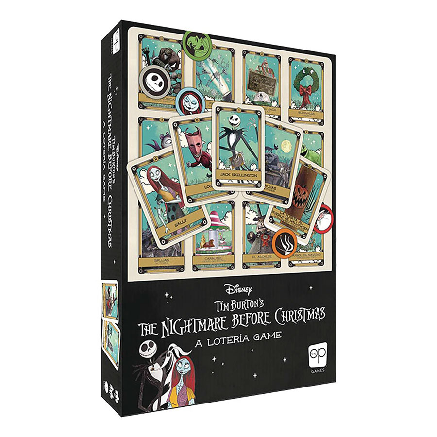 Loteria Nightmare Before Christmas Game