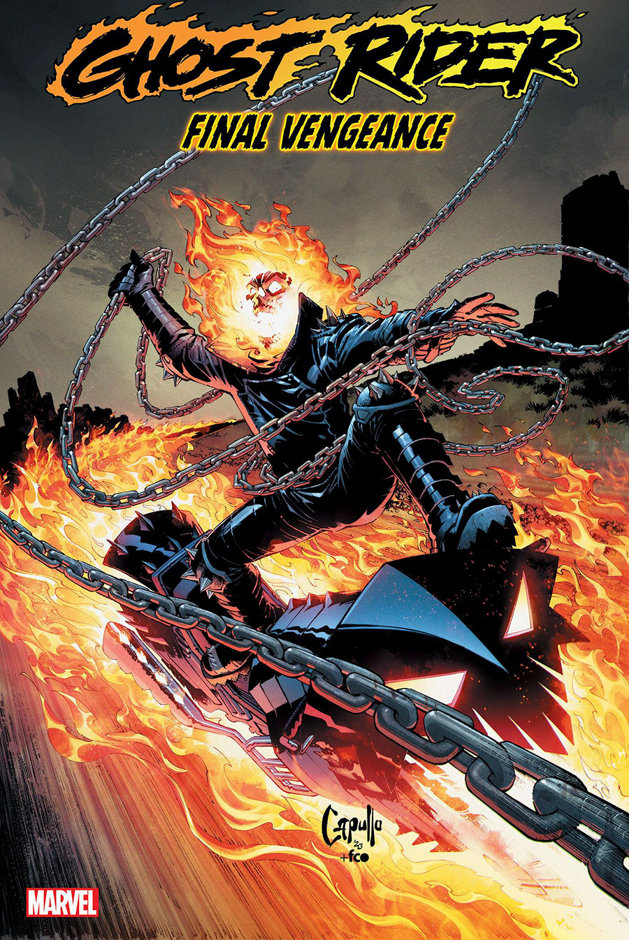 Ghost Rider Final Vengeance #1 By Greg Capullo Poster