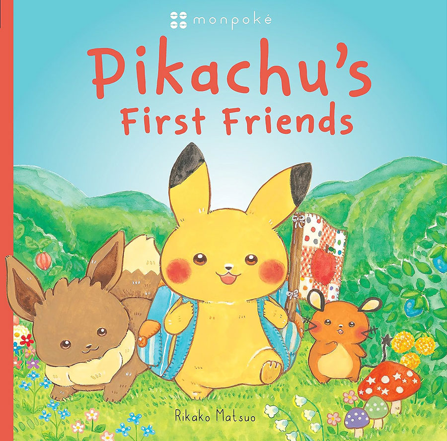 Pokemon Monpoke Pikachus First Friends Picture Book HC