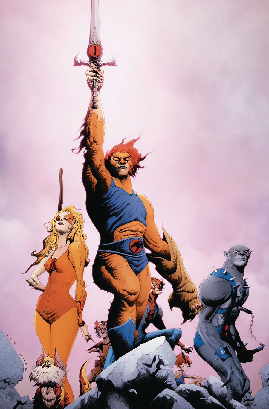 Thundercats Vol 3 #1 Cover X Incentive Jae Lee & June Chung Foil Virgin Cover