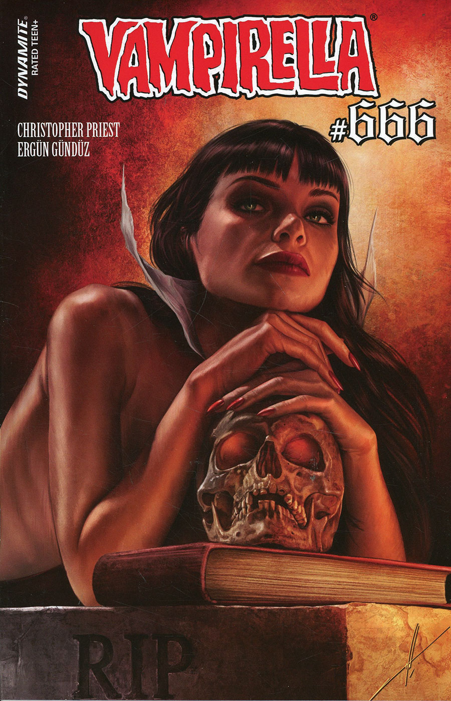 Vampirella Vol 8 #666 Cover N Incentive Carla Cohen Foil Cover