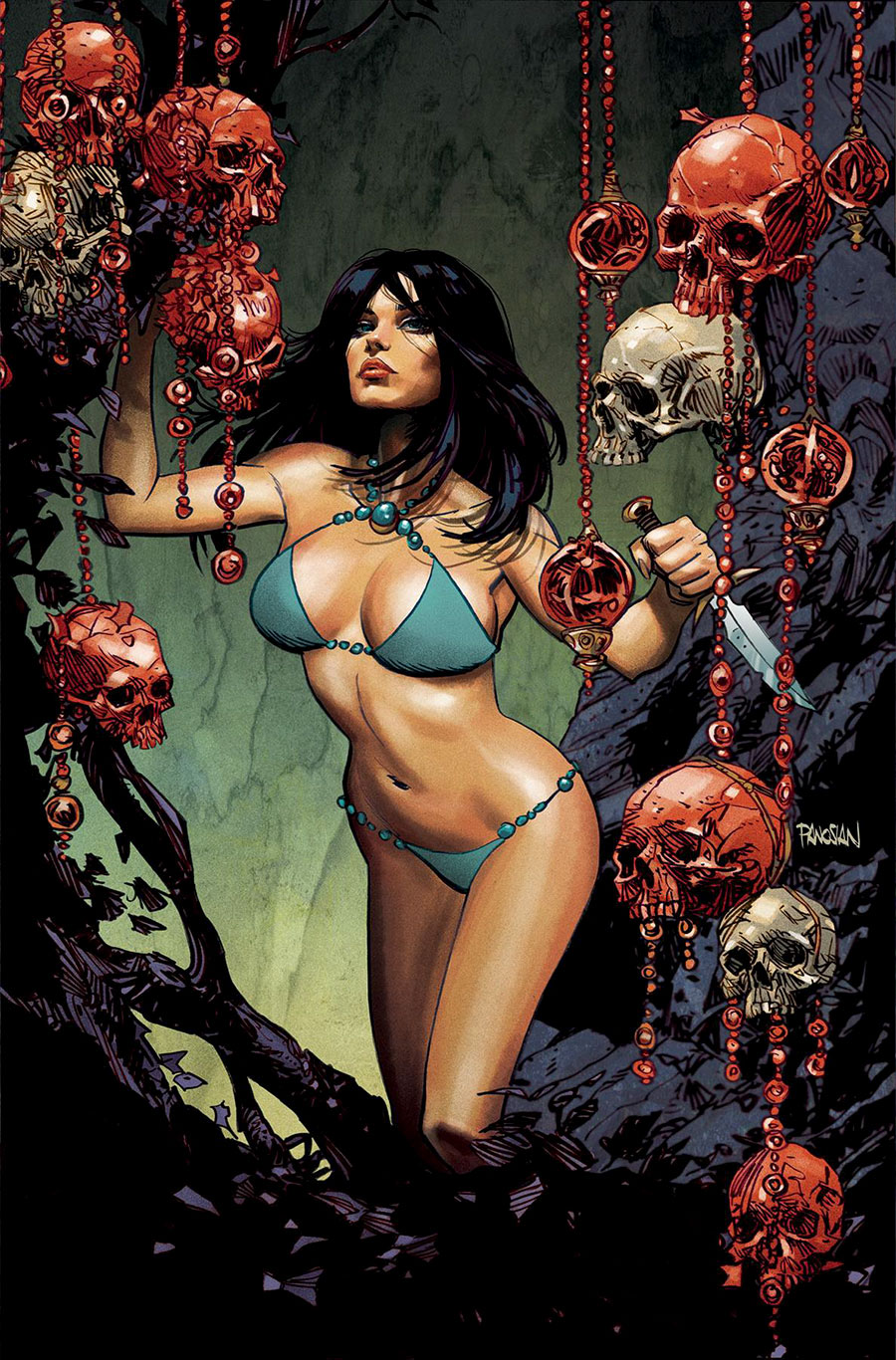 Fire And Ice Teegra #1 (One Shot) Cover D Incentive Dan Panosian Virgin Cover