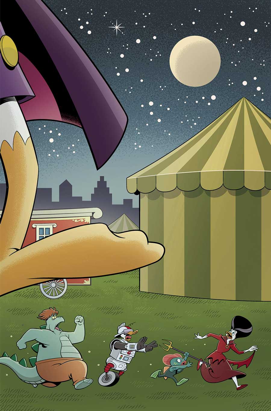 Darkwing Duck Justice Ducks #3 Cover E Incentive Roger Langridge Virgin Cover