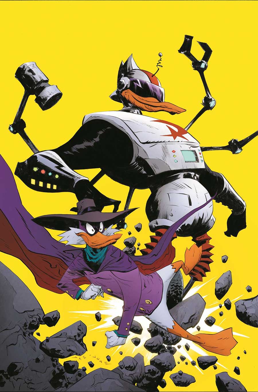 Darkwing Duck Justice Ducks #3 Cover H Incentive Mirka Andolfo Virgin Cover