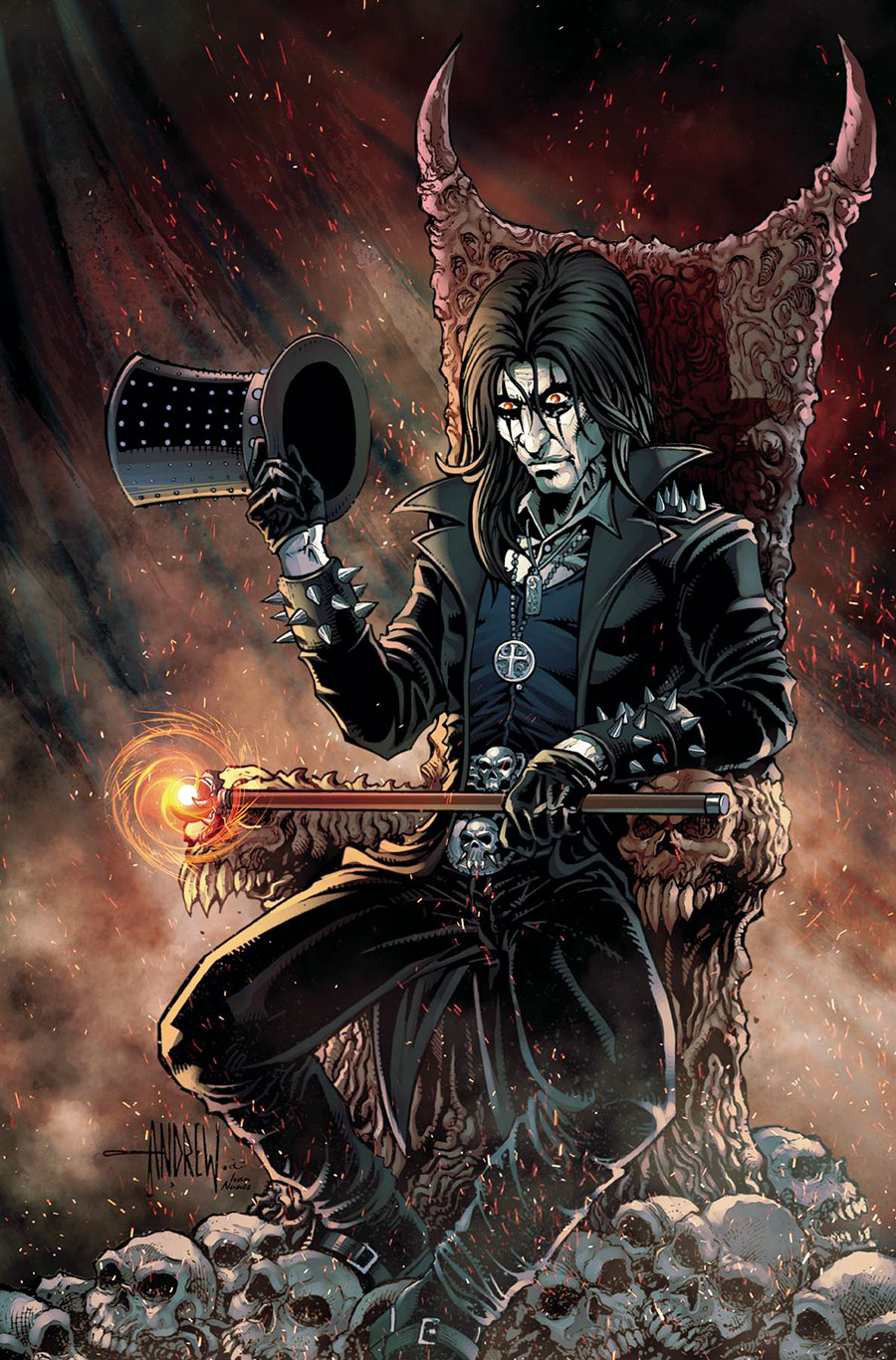 Alice Cooper Vol 2 #5 Cover F Incentive Andrew Mangum Virgin Cover