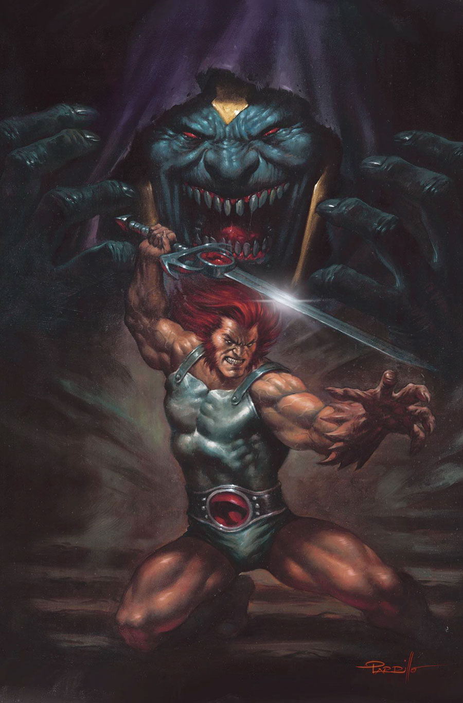 Thundercats Vol 3 #1 Cover L Variant Lucio Parrillo Foil Virgin Cover