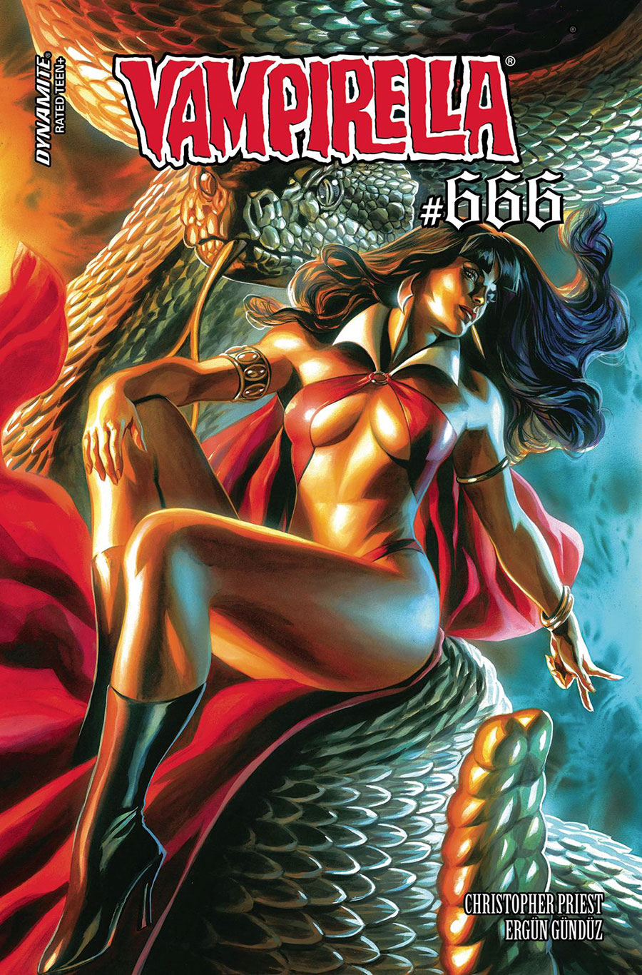 Vampirella Vol 8 #666 Cover F Variant Felipe Massafera Foil Cover