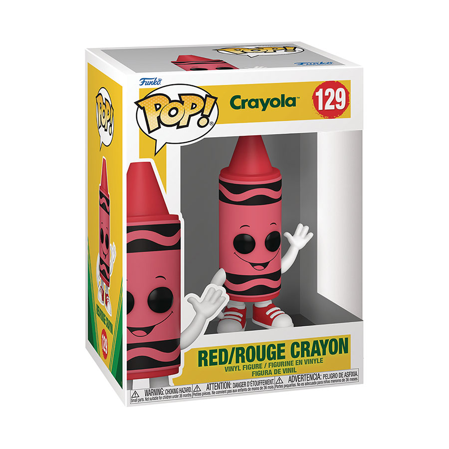 POP Crayola Red Crayon Vinyl Figure