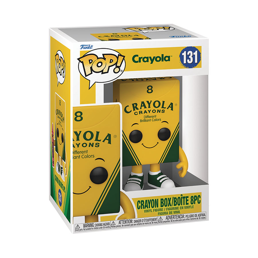 POP Crayola 8-Piece Crayon Box Vinyl Figure