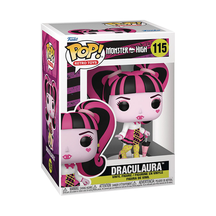 POP Retro Toys Monster High Draculaura Vinyl Figure