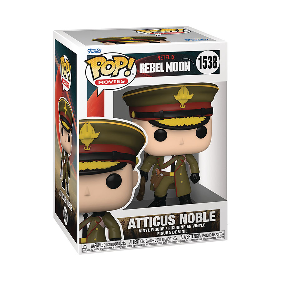 POP Movies Rebel Moon Atticus Nobel Vinyl Figure