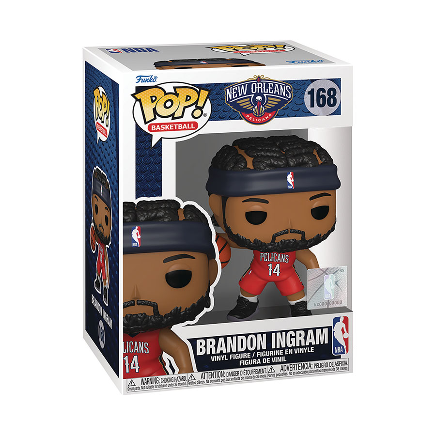 POP NBA Pelicans Brandon Ingram Vinyl Figure