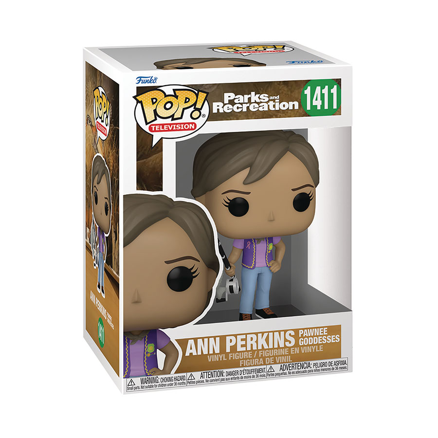 POP Television Parks & Recreation Ann Perkins Pawnee Goddesses Vinyl Figure - RESOLICITED