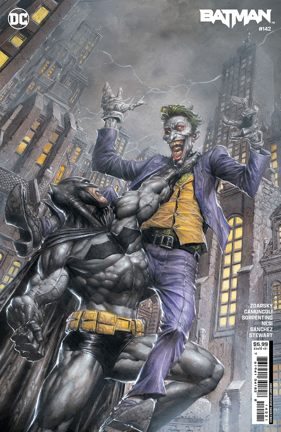 Batman Vol 3 #142 Cover B Variant David Finch Card Stock Cover (Limit 1 Per Customer)
