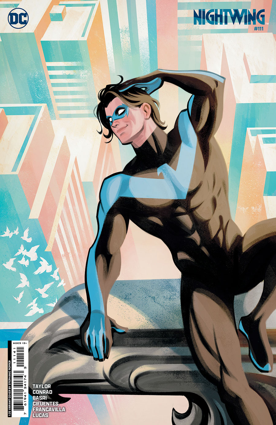 Nightwing Vol 4 #111 Cover E Incentive Stephanie Pepper Card Stock Variant Cover