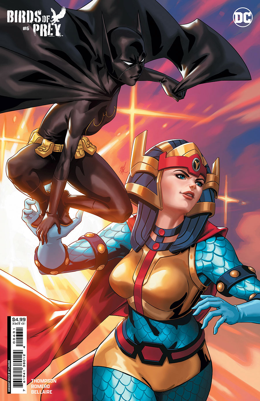 Birds Of Prey Vol 5 #6 Cover C Variant Ejikure Card Stock Cover