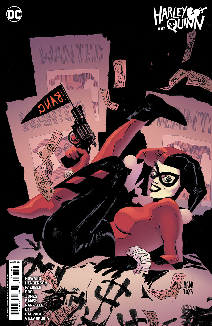 Harley Quinn Vol 4 #37 Cover C Incentive Dani Card Stock Variant Cover