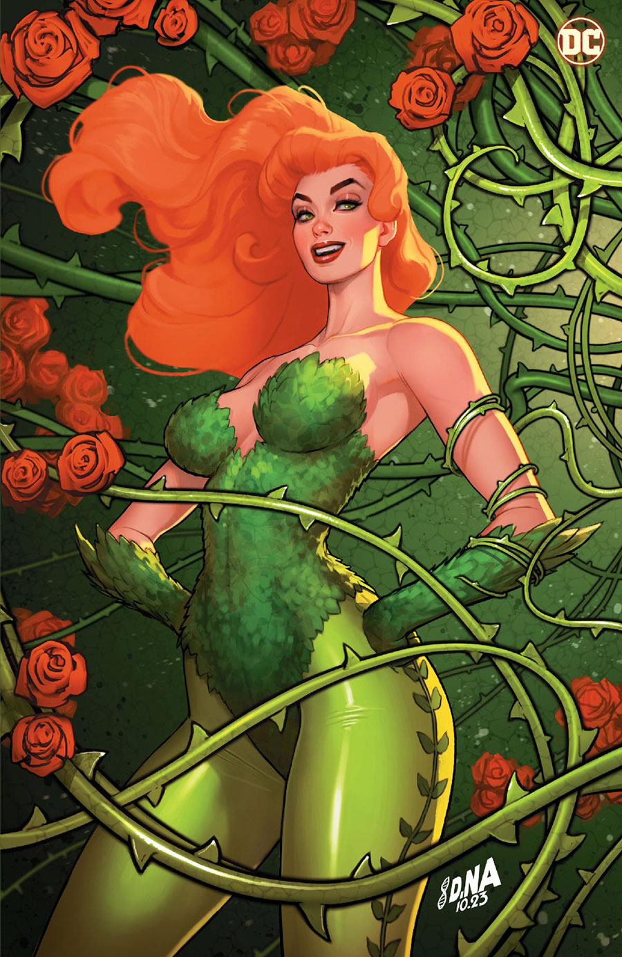 Poison Ivy #19 Cover F Incentive David Nakayama Virgin Card Stock Variant Cover