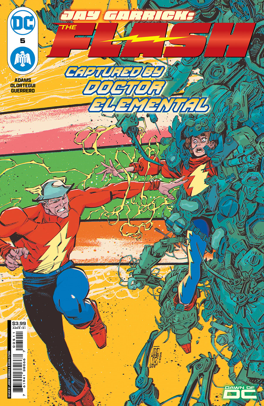 Jay Garrick The Flash #5 Cover A Regular Jorge Corona Cover