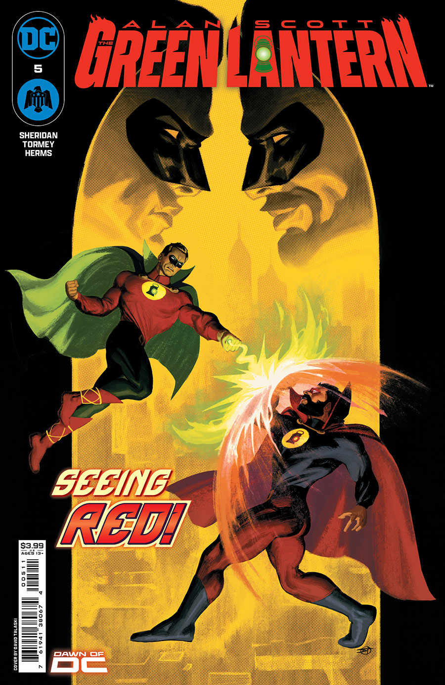 Alan Scott The Green Lantern #5 Cover A Regular David Talaski Cover