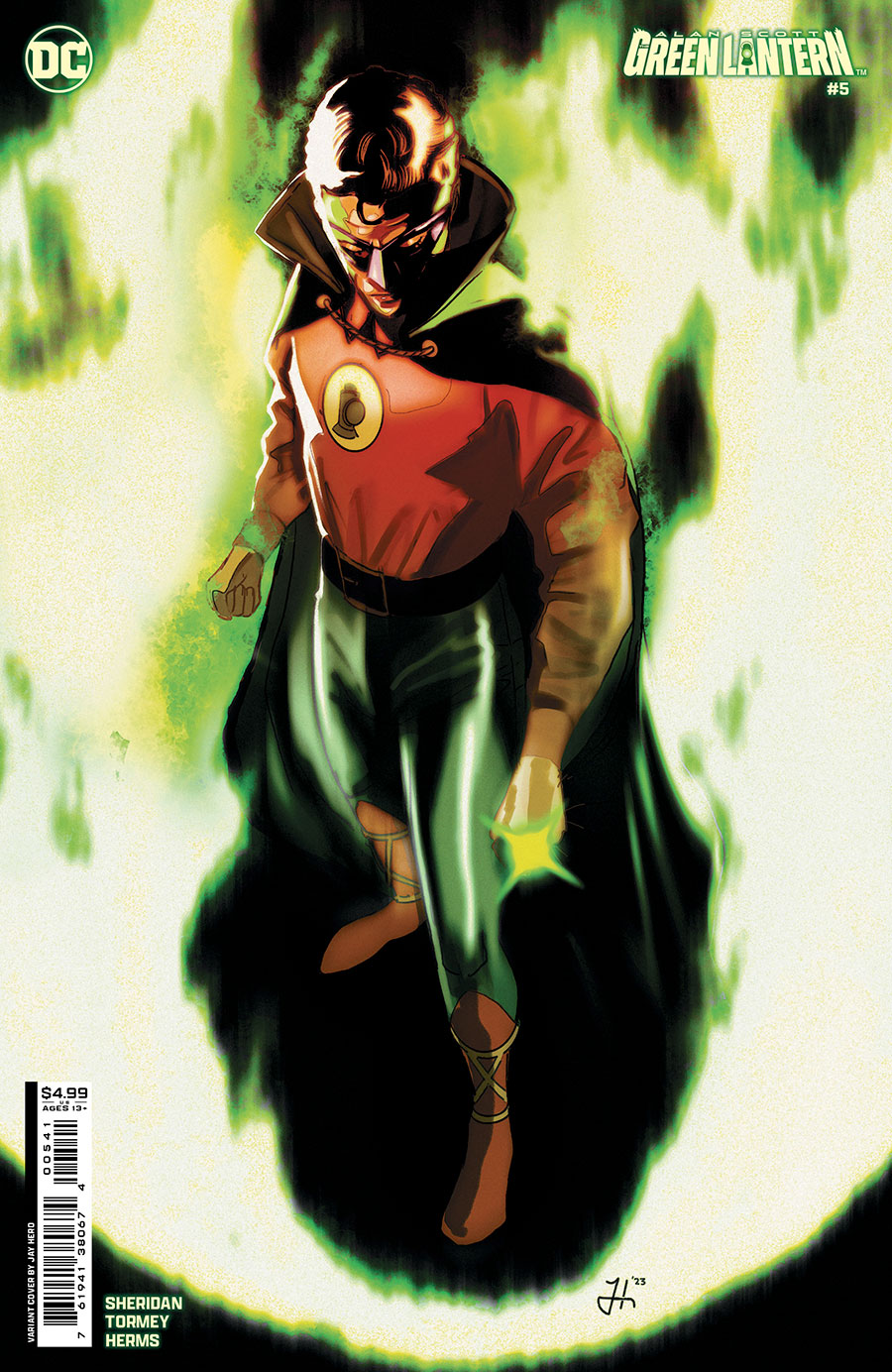 Alan Scott The Green Lantern #5 Cover C Variant Jay Hero Card Stock Cover