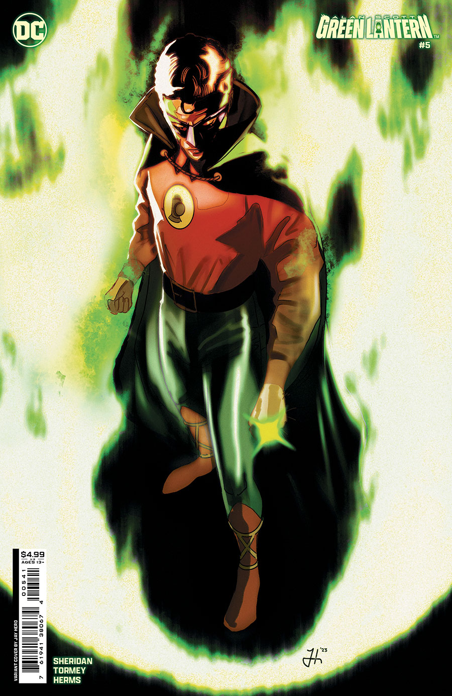 Alan Scott The Green Lantern #5 Cover C Variant Jay Hero Card Stock Cover
