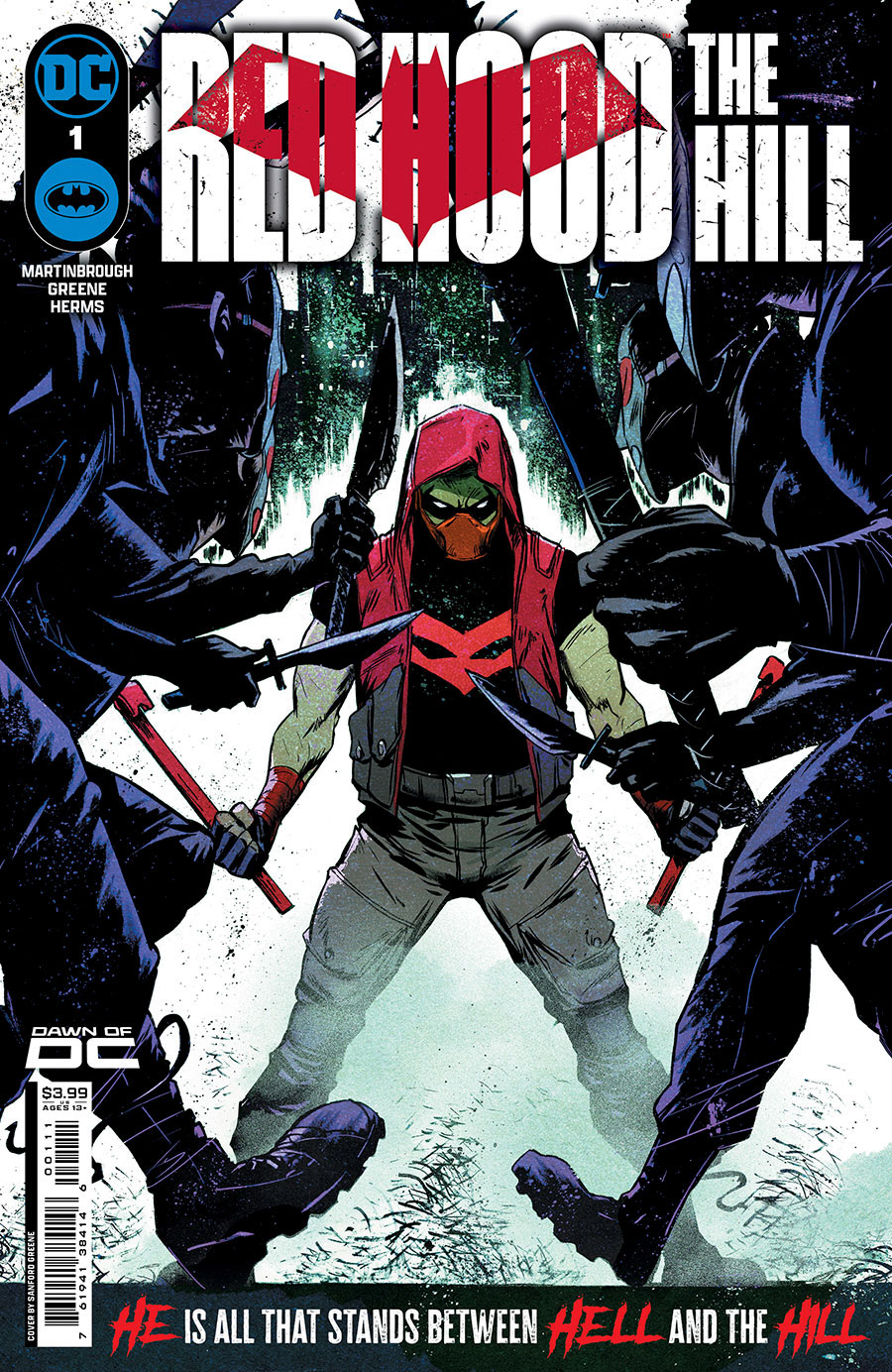 Red Hood The Hill #1 Cover A Regular Sanford Greene Cover