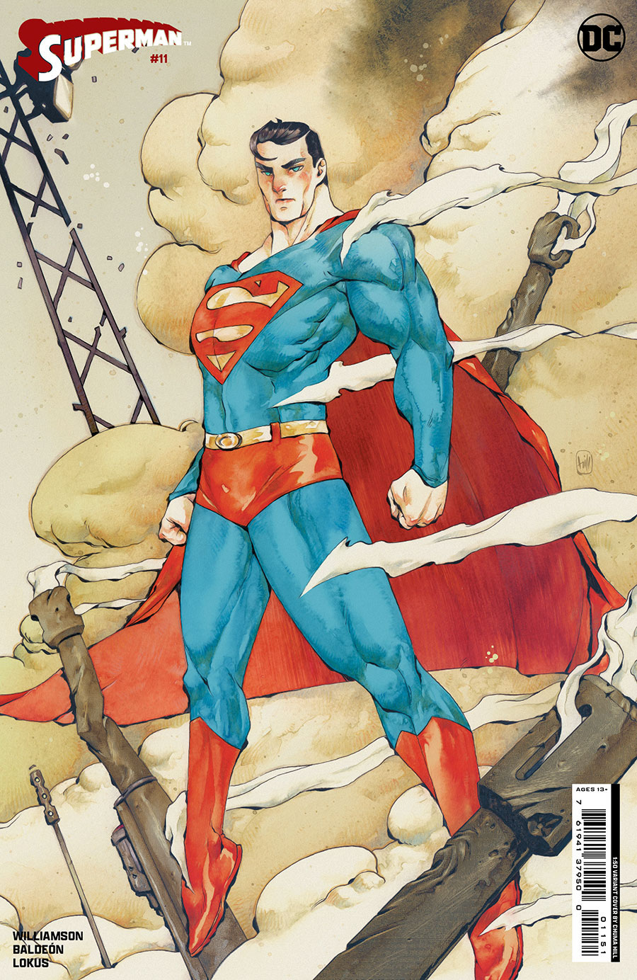 Superman Vol 7 #11 Cover G Incentive Chuma Hill Card Stock Variant Cover