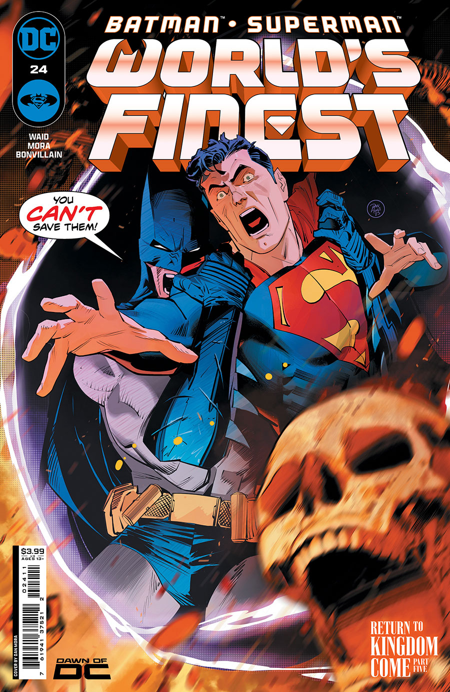 Batman Superman Worlds Finest #24 Cover A Regular Dan Mora Cover