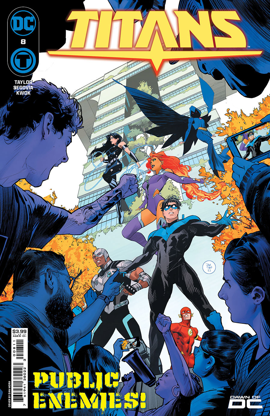 Titans Vol 4 #8 Cover A Regular Dan Mora Cover