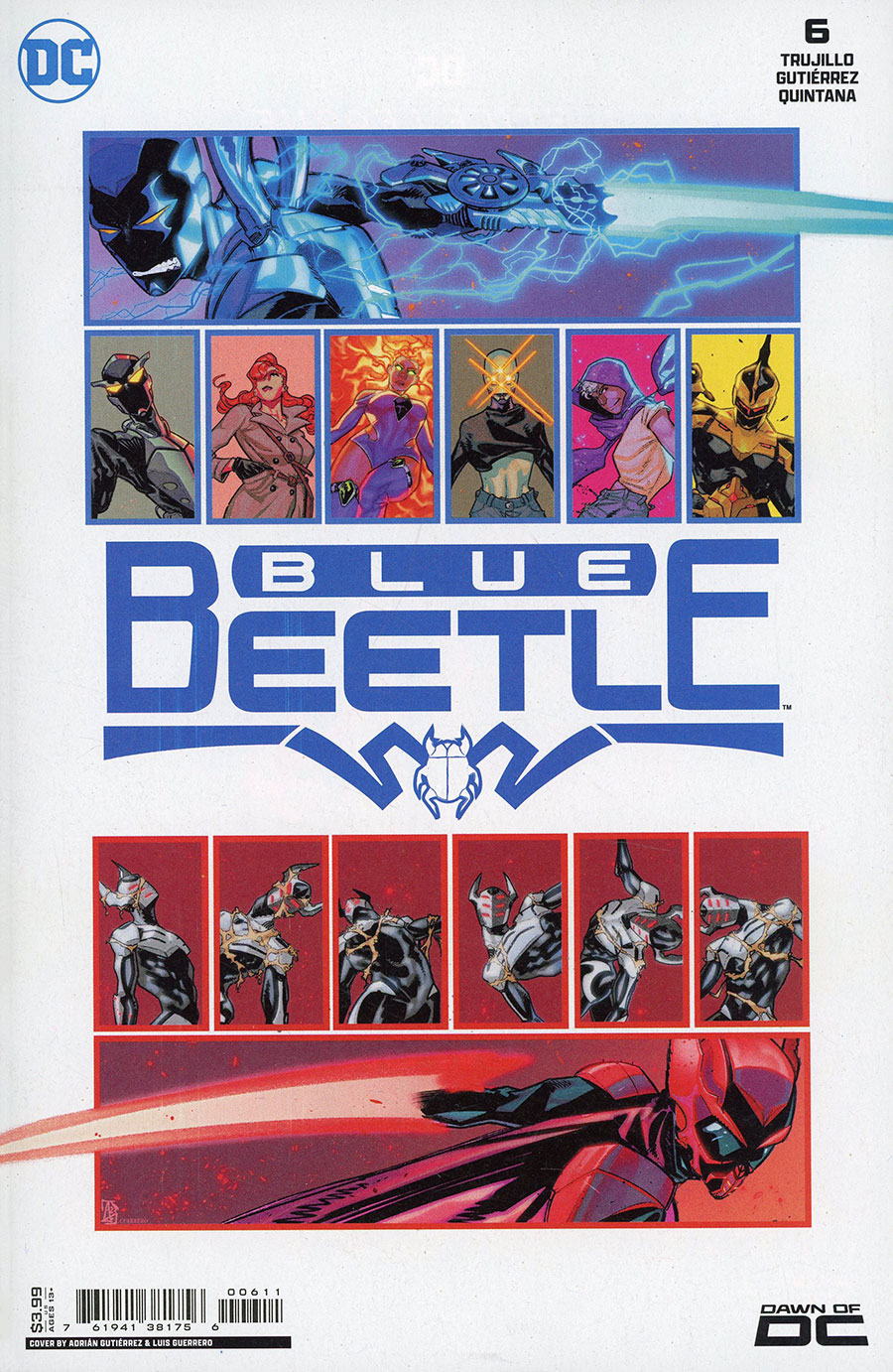 Blue Beetle (DC) Vol 5 #6 Cover A Regular Adrian Gutierrez Cover