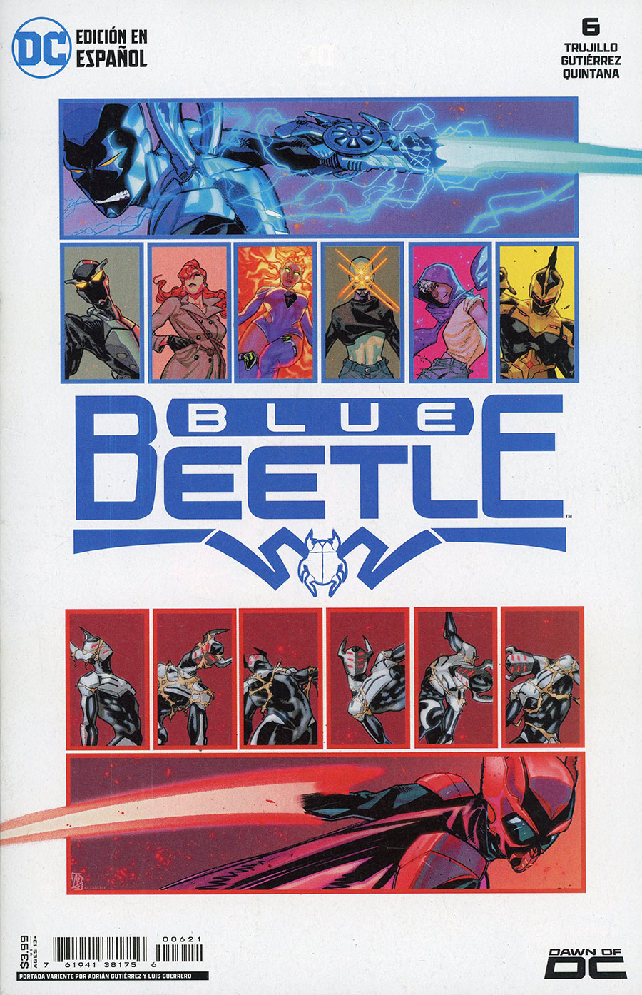 Blue Beetle (DC) Vol 5 #6 Cover C Spanish Language Version