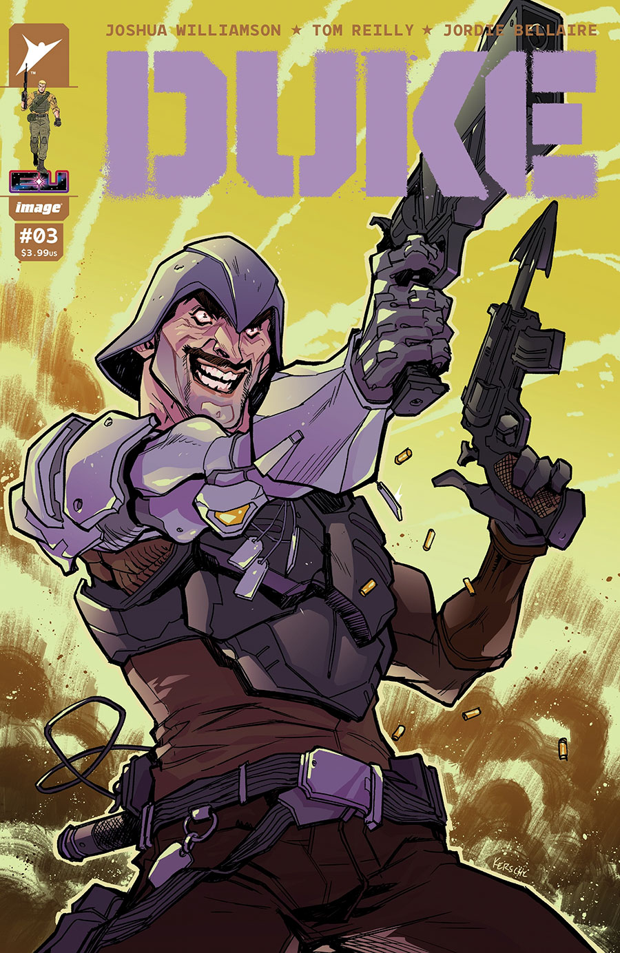 Duke #3 Cover E Incentive Karl Kerschl Variant Cover