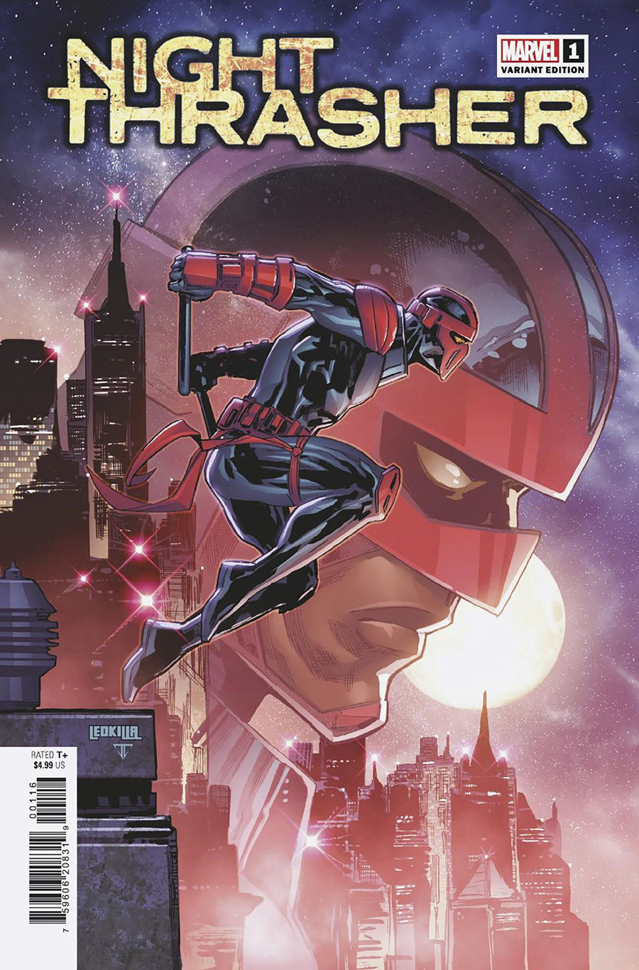 Night Thrasher Vol 2 #1 Cover G Incentive Ken Lashley Variant Cover