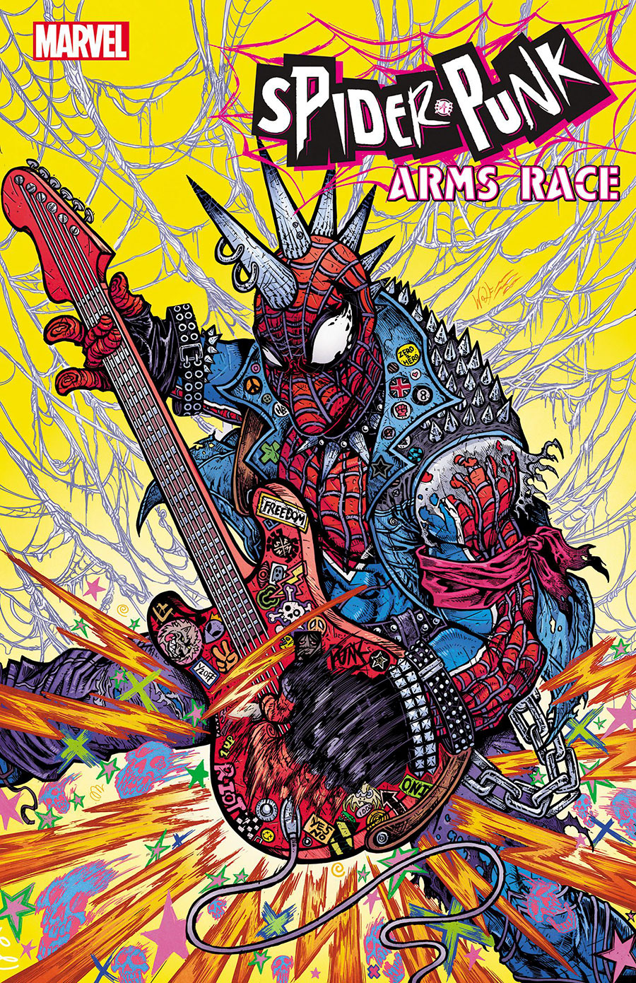 Spider-Punk Arms Race #1 Cover F Incentive Maria Wolf Variant Cover