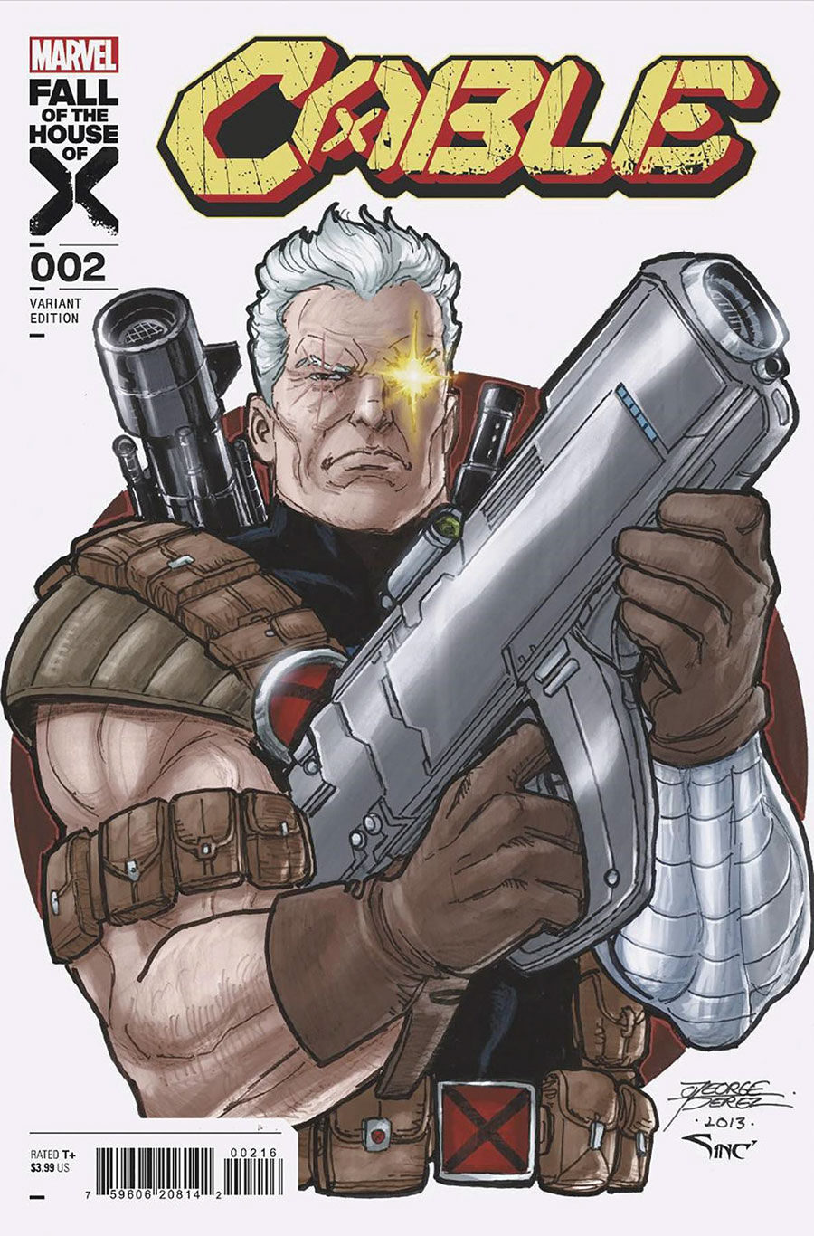 Cable Vol 5 #2 Cover D Incentive George Perez Variant Cover