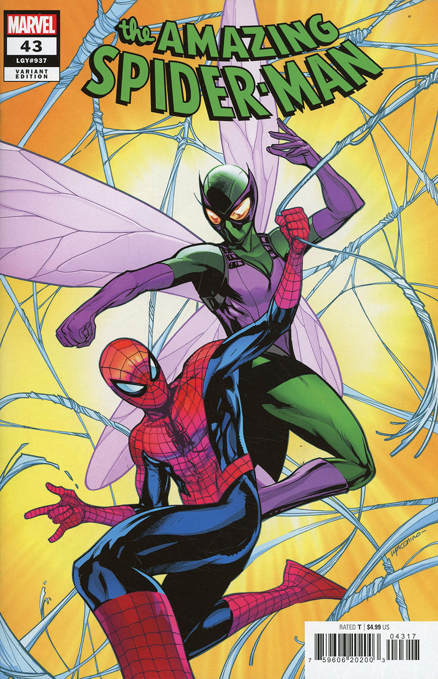 Amazing Spider-Man Vol 6 #43 Cover D Incentive Emanuela Lupacchino Variant Cover (Gang War Tie-In)