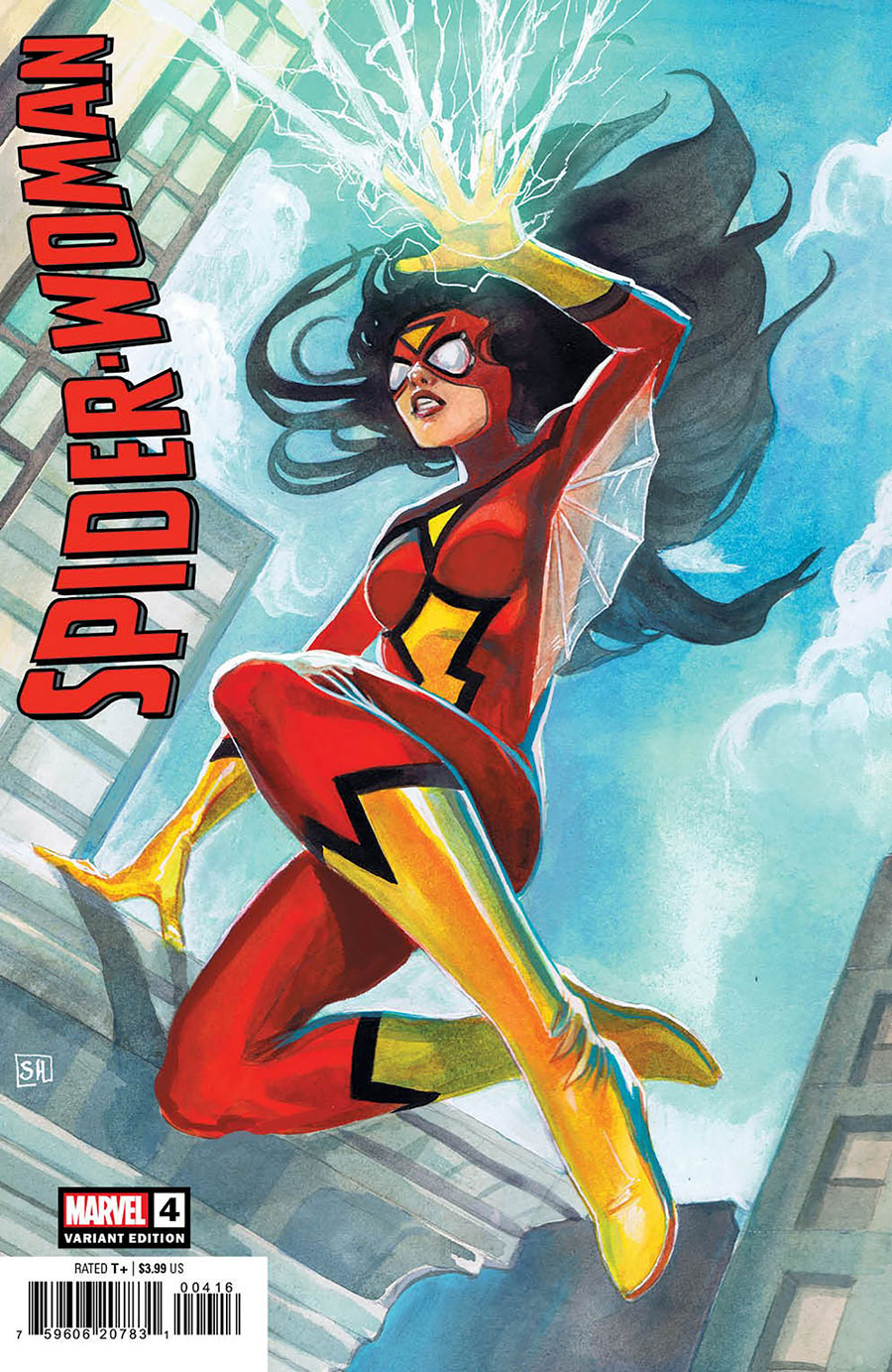 Spider-Woman Vol 8 #4 Cover D Incentive Stephanie Hans Variant Cover (Gang War Tie-In)