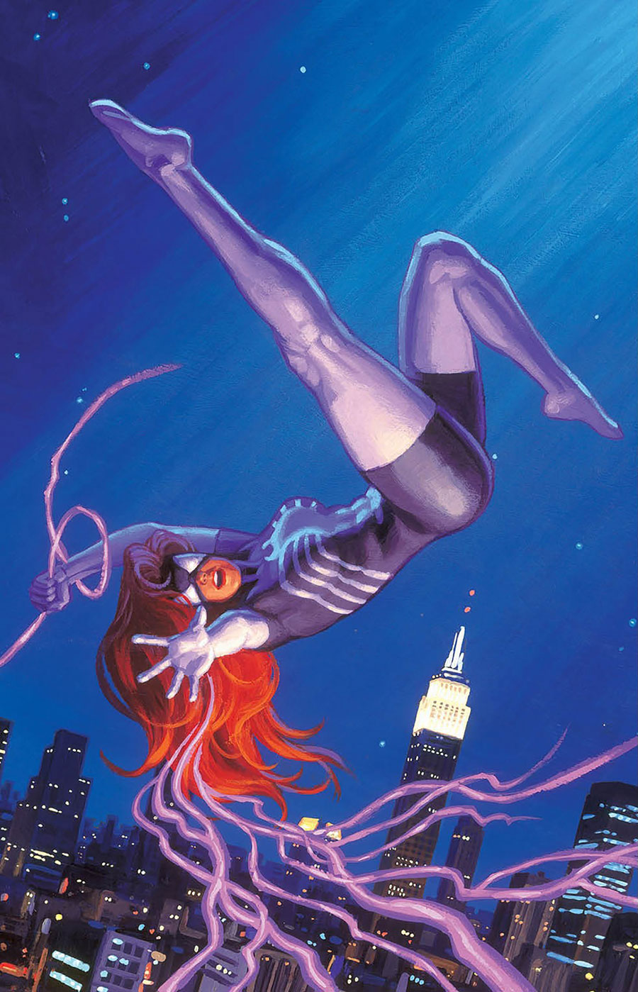 Spider-Woman Vol 8 #4 Cover E Incentive Greg Hildebrandt & Tim Hildebrandt Marvel Masterpieces III Spider-Woman Virgin Cover (Gang War Tie-In)