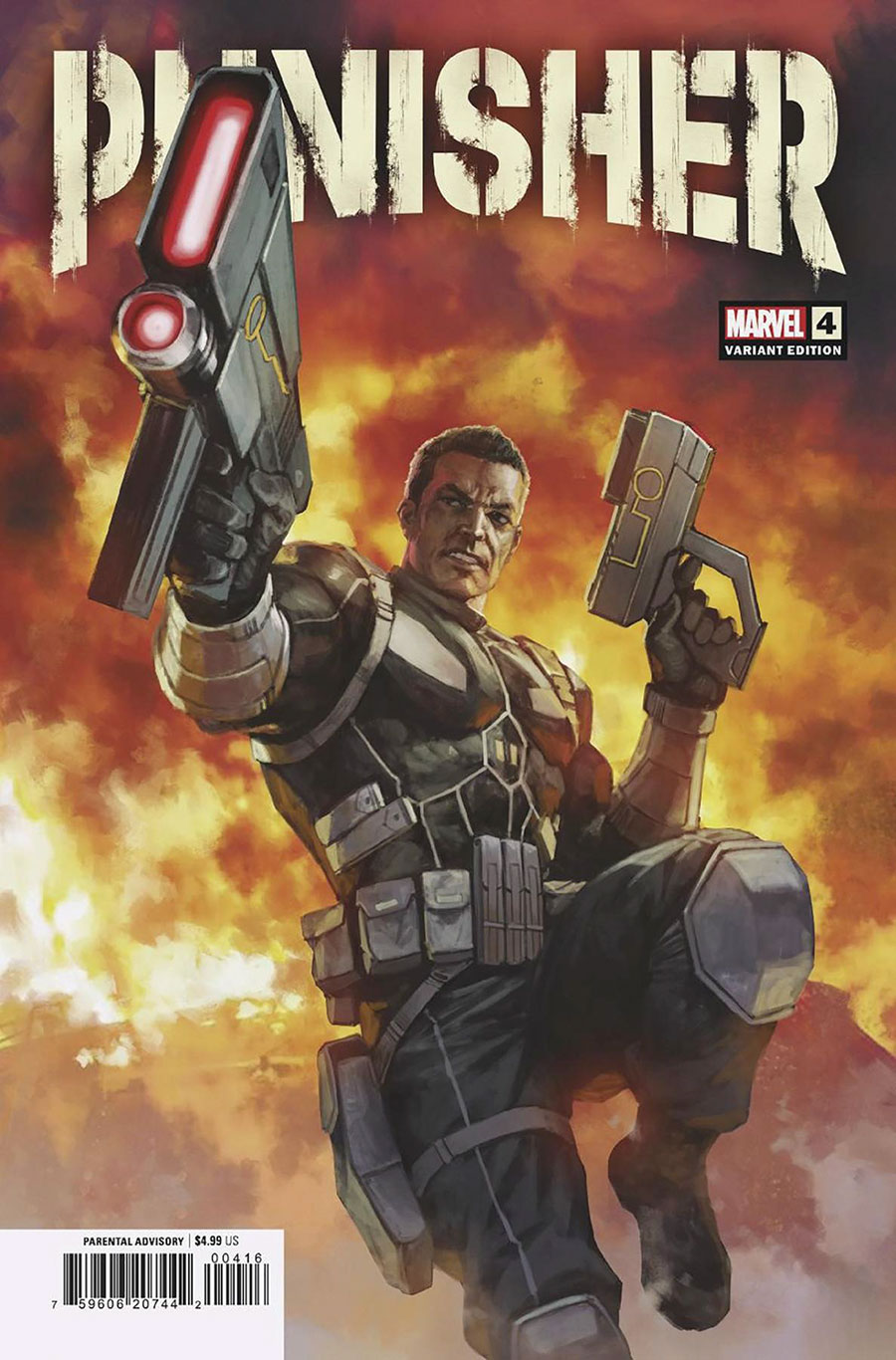 Punisher Vol 13 #4 Cover C Incentive SKAN Variant Cover