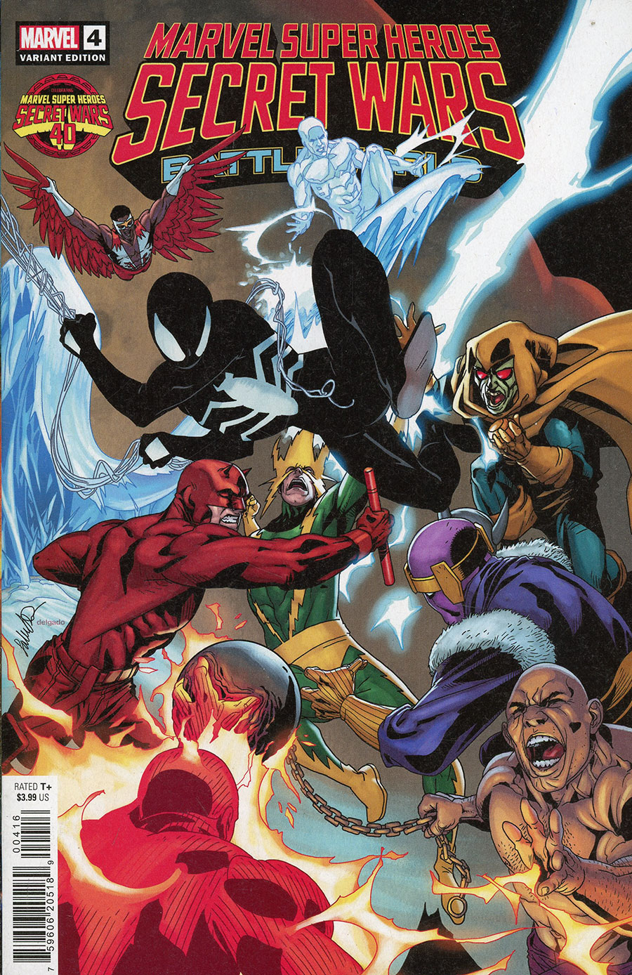 Marvel Super Heroes Secret Wars Battleworld #4 Cover E Incentive Salvador Larroca Variant Cover