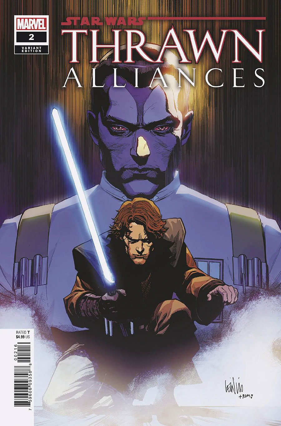 Star Wars Thrawn Alliances #2 Cover D Incentive Leinil Francis Yu Variant Cover