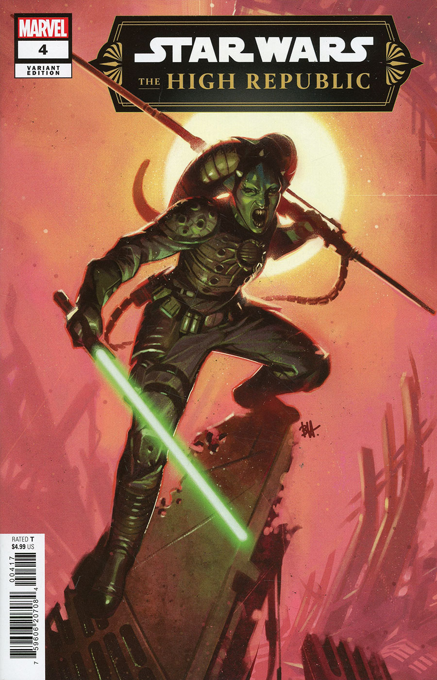 Star Wars The High Republic Vol 3 #4 Cover E Incentive Ben Harvey Variant Cover