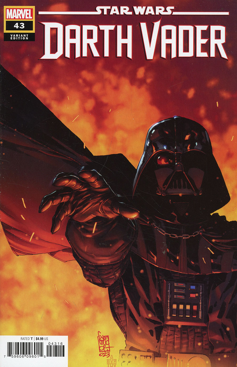 Star Wars Darth Vader #43 Cover D Incentive Giuseppe Camuncoli Variant Cover